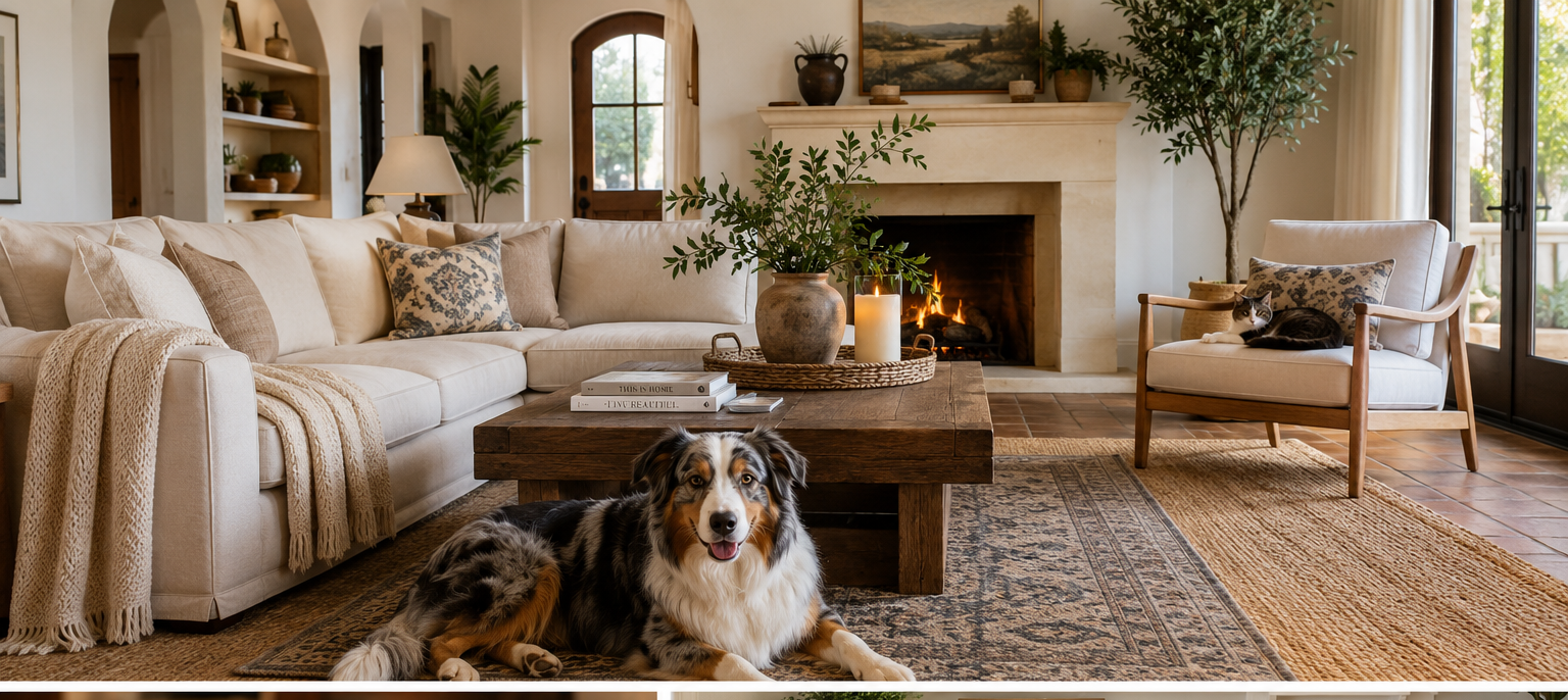 How to Keep a Beautiful Home With Pets