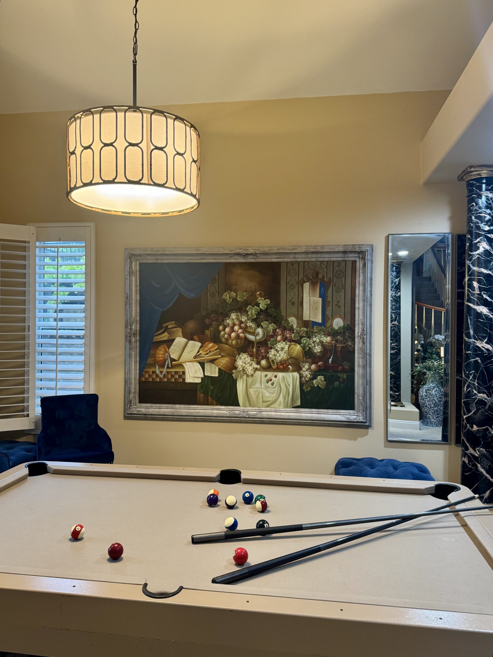 From Formal Dining Room to Pool Room: Creating a Space We Actually Use