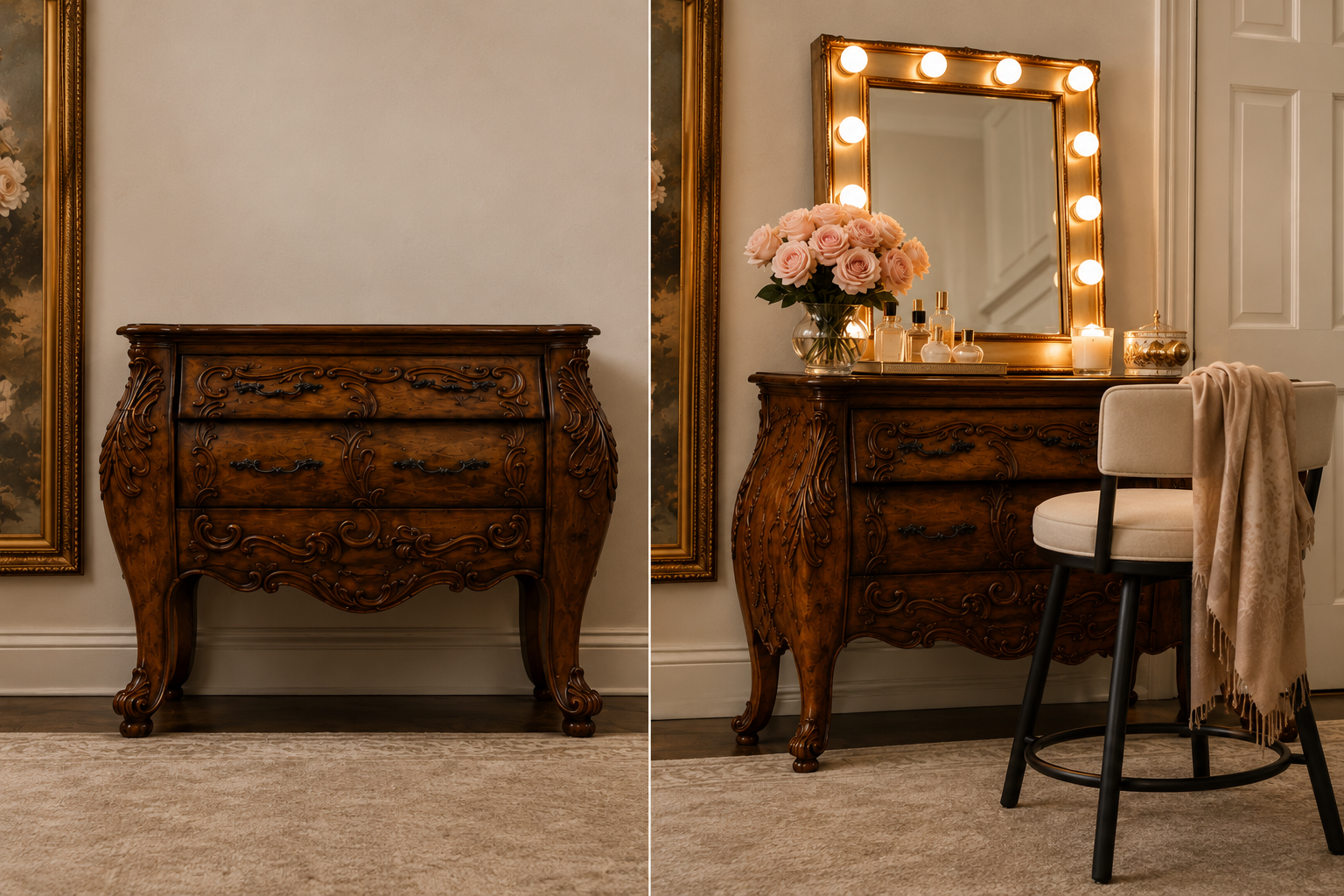 Don’t Hide Grandma’s Antique Furniture—Give It a Beautiful New Life Instead