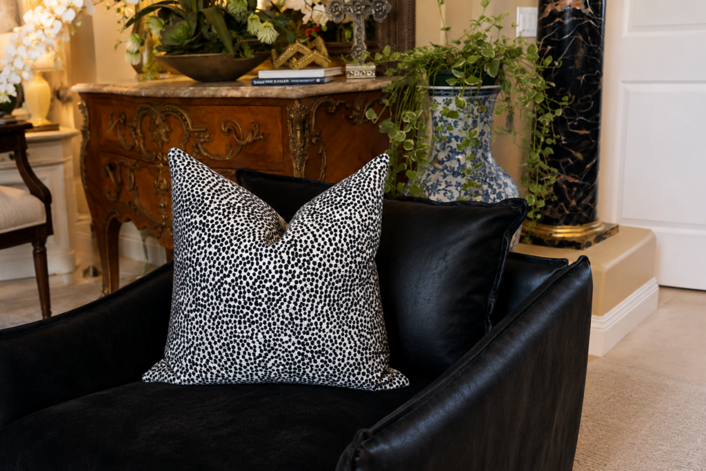 How One Pillow Can Make a Statement